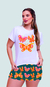 Pijama - 3 Borboletas Laranja - comprar online