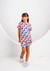 Pijama Infantil - Corações Coloridos - comprar online