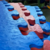 Piso de goma eva encastrable 1 x 1 x 23 mm - Azul y rojo Bicolor - DeporAr | Equipamiento Para Gimnasios