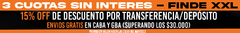 Banner de la categoría Outlet