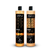 Kit Shampoo + Condicionador Minerals Ouro Nobre Blindagem Pós Química - 2x1L