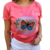 T-Shirt Feminina Abrace Sua Metamorfose 100% Algodão - comprar online