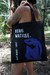 Maxi black tote bag -Blue nudes en internet