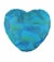 Balão Holográfico Coração Azul 43cm 17" PF10074AZ