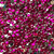 Mini Chaton para Colagem Redondo - 10x10mm - Pacote com 12g - Cor: Rosa Pink - comprar online