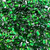 Chaton para Colagem Oval Sextavado - 10x14mm - Pacote com 25g - Cor: Verde Esmeralda