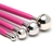 Kit 4 Boleadores com ponta de metal Lanmax - Cor Rosa Pink - comprar online