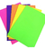 Combo Papel Neon 180g A4 - Marca Offpaper - 20 folhas