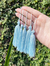 Tassel 70mm em poliéster - Pacote com 5 unidades - Cor Azul Bebê Ref. 033 - comprar online