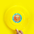 Disco Frisbee Plástico - Cor Amarelo