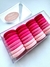 Caixa de Elástico de cabelo (Xuxinha) - Tons Rosa - 3,5cm - 32 unidades