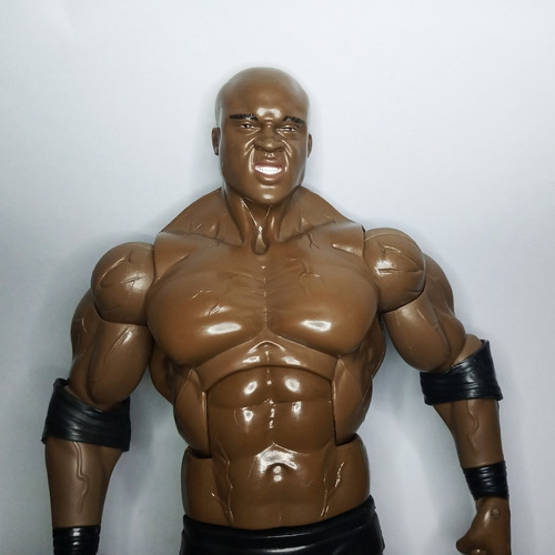 Bobby Lashley Wwe Jakks Maximum Boneco 30 Cm Raro Original