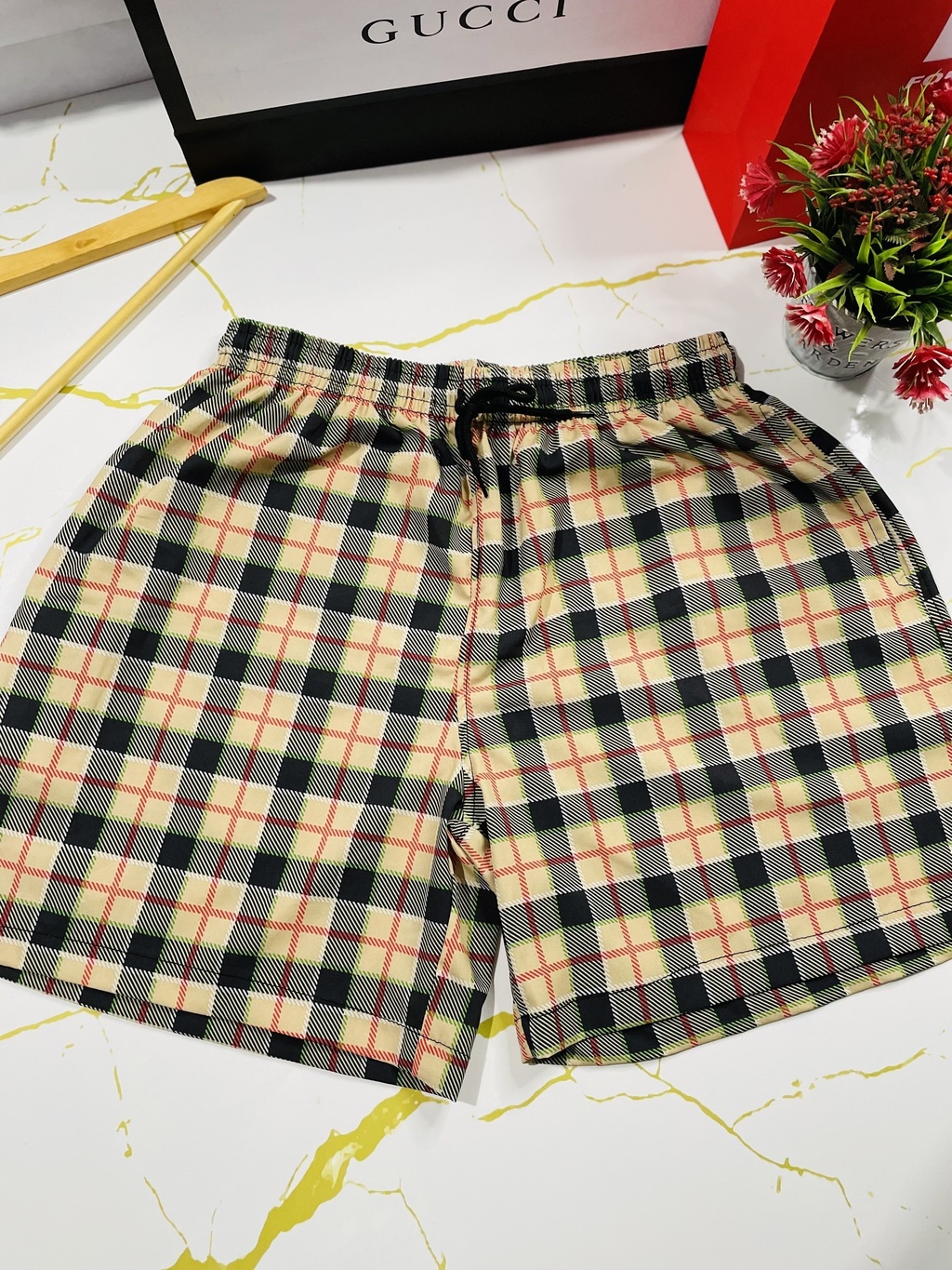 Bermuda de Praia Burberry Comprar em P B Griffe