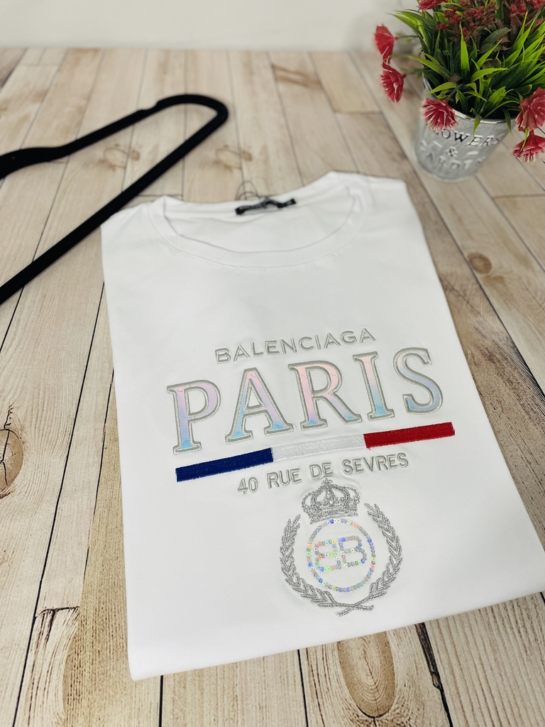 Camiseta Balenciaga Paris - Comprar em P&B Griffe