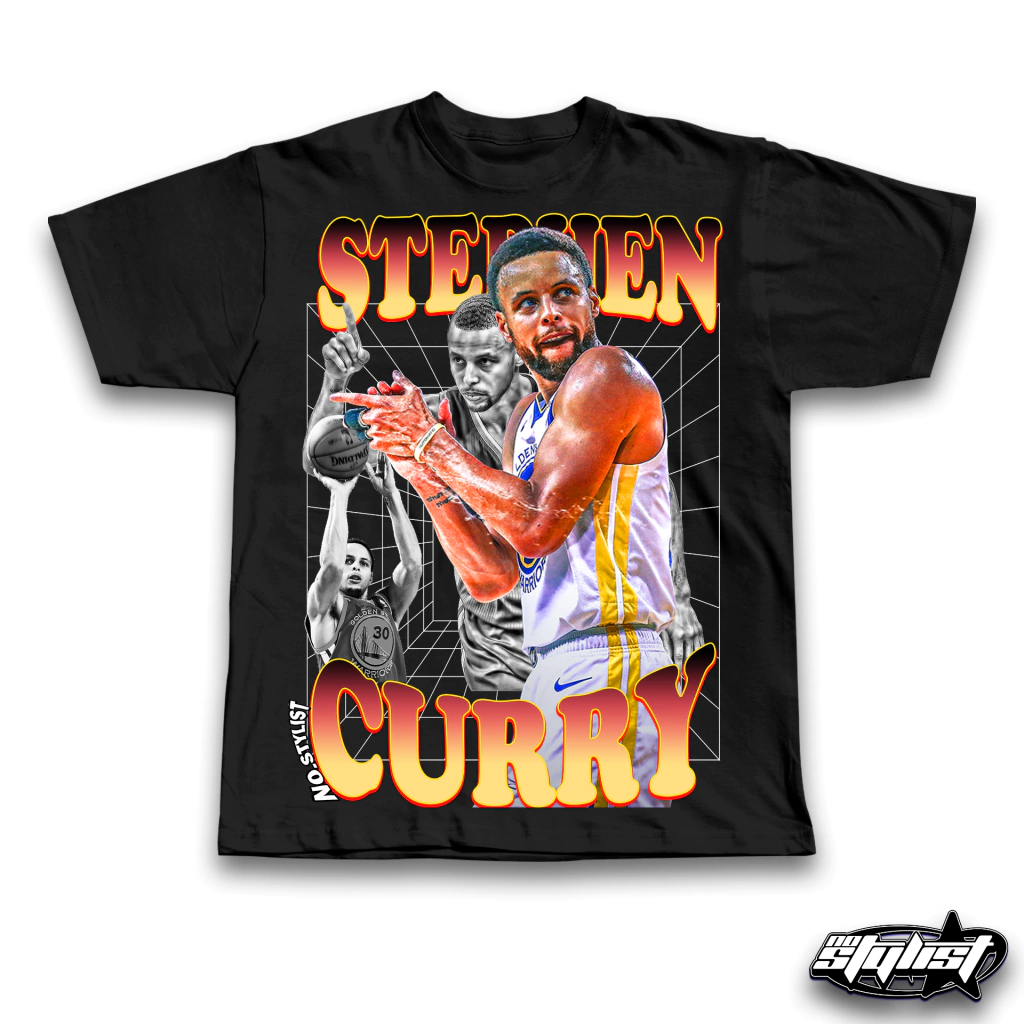 Curry Design - Graphic Tee - Vintage Bootleg (Black)