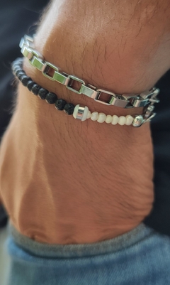 PULSERA HOMBRE RÍO - Ámbar accesorios