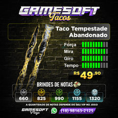 Taco Tempestade + Notas