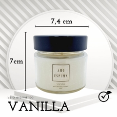 Vela Aromática de Vanilla 145g - Amo Espuma | Os melhores produtos ao seu alcance
