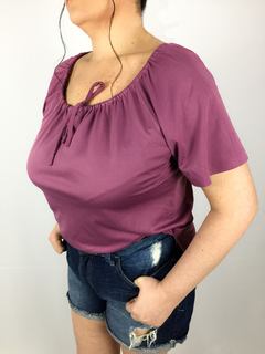 Blusa Feminina Ciganinha Ajustável Viscolycra - comprar online