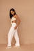 Cropped 2 em 1 crochê Mares creme - Palhá |  de Corpo e Alma | palhaa.com.br 