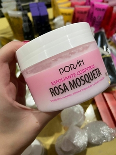 Esfoliante corpo e rosto de Rosa Mosqueta 240g - Poran