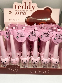 Delineador líquido Preto Teddy Vivai - Valor unitário - comprar online