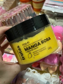 Esfoliante corporal Manga Rosa + Água de coco