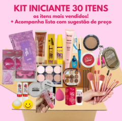 Kit iniciante com 30 itens para revenda - APENAS MAQUIAGEM