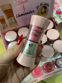 Blush + Pó iluminador de Fada Amor Anjo - Valor Unitário