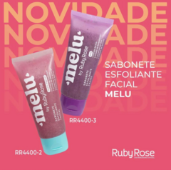 Sabonete Esfoliante Facial Uva - Melu by Ruby Rose