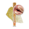 Lip Gloss Glitter Lover Pink 21 - Cor Dourado