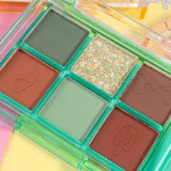 Paleta com 6 sombras City Girls Ice Cream - Modelo C