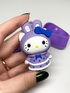 Chaveiro 3D emborrachado Hello Kitty - TAMANHO GRANDE 6 CM - Escolha o modelo - comprar online