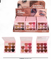 Paleta com 9 Sombras Coração - Sarahs Beauty