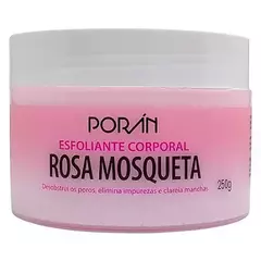 Esfoliante corpo e rosto de Rosa Mosqueta - Poran