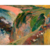 Flautista no Penhasco de Paul Gauguin - Impressão Fine Art em canva. Medida da gravura: 30x37 cm