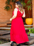 Vestido envelope alça plus size midsize Ipanema vermelho - comprar online