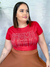 T-shirt Plus Size G'est Lavie vermelha G1 na internet