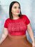 T-shirt Plus Size Amore vermelha - comprar online
