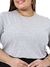 Camiseta T-shirt lisa cinza - comprar online