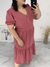 Vestido curto decote transpassado duna Rosê - comprar online