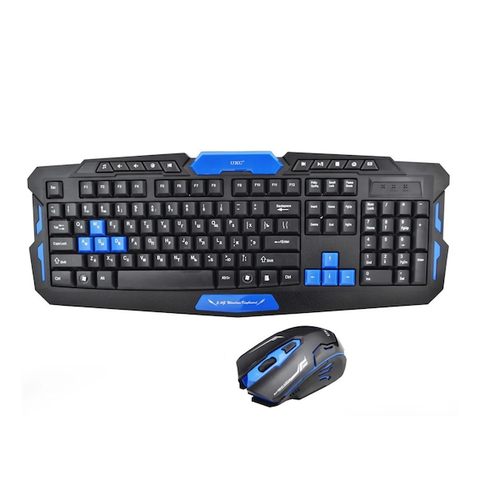 Teclado y mouse gamer inalámbrico new arrivals