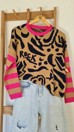 SWEATER ROCK FUCSIA - comprar online