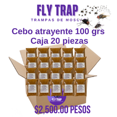 Cebo Atrayente para Trampas Reusables 100% orgánico 100 grs. 1 pza - Fly Trap México