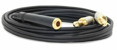Cable Plug Estereo Hembra a Dos Plug Mono Gold Premium Modelo H4567
