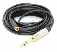 Cable Plug 1/4 Estereo a Miniplug Hembra Gold Premium Modelo H258+5 - comprar online