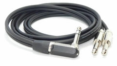 Cable Adaptador Trs 90º A Dos Ts Low Noise Profesional Hamc - comprar online