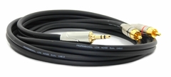 Cable Mini Plug Stereo A 2 Rca Profesional Low-noise - comprar online