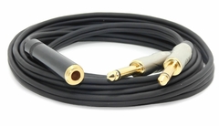Cable Plug Estereo Hembra a Dos Plug Mono Gold Premium Modelo H4567 - comprar online