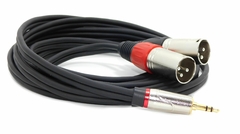 Cable Miniplug Estereo a Dos Canon Xlr Macho Profesional Mh951+AD en internet